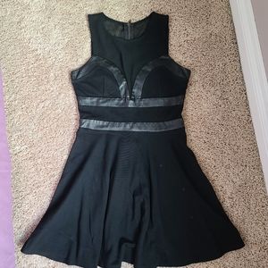 Black Dress, Flare,M